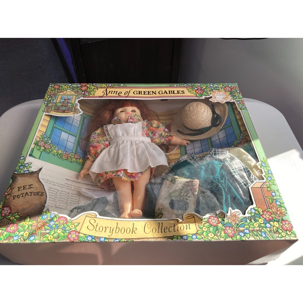 Anne of Green Gables Vinyl Doll 12 inch Story Book Collection Avonlea Traditions